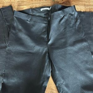 Alice & Olivia authentic leather pants.  Size 10 Black.